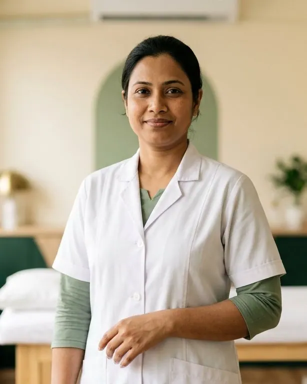 Dr. Farzana Rahman, lead physiotherapist at Smart Physiotherapy Center